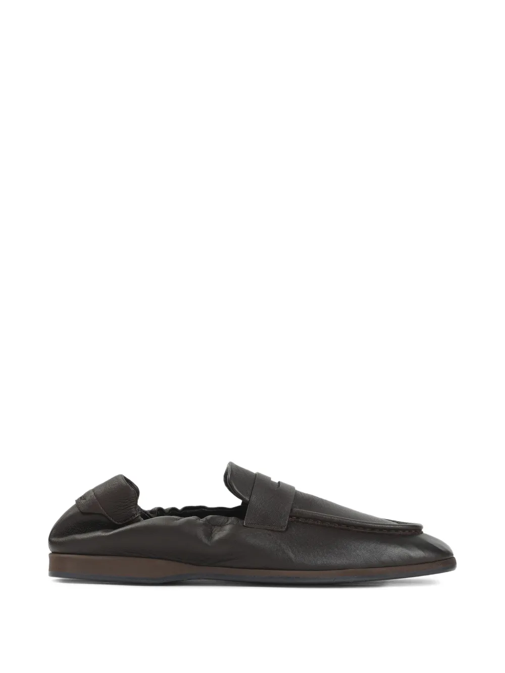 Brioni penny strap loafers - Marrone