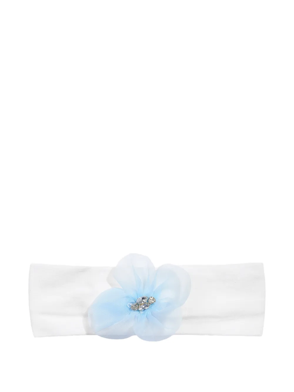 Dress & Fleur Jurk set met bloemenpatch Blauw