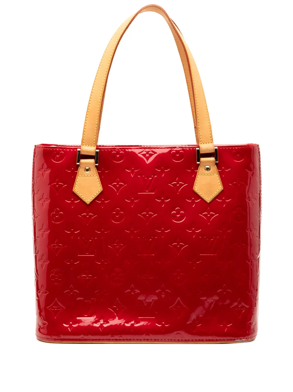 Louis Vuitton Pre-Owned 2007 Monogram Vernis Houston tote bag - Rosso