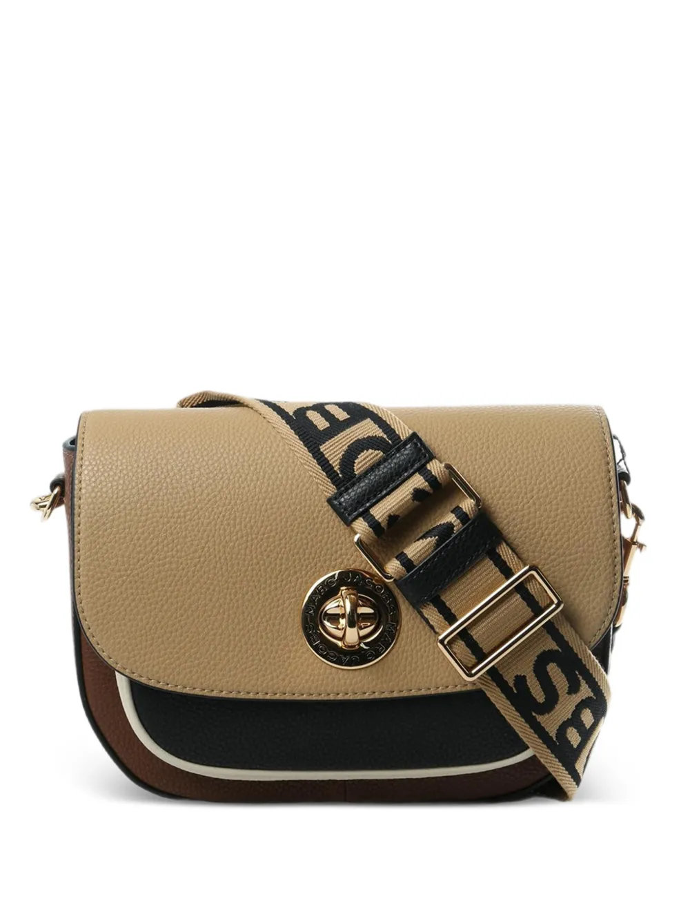 Marc Jacobs logo-strap shoulder bag - Toni neutri