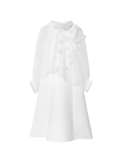 Dress & Fleur floral-appliqué dress