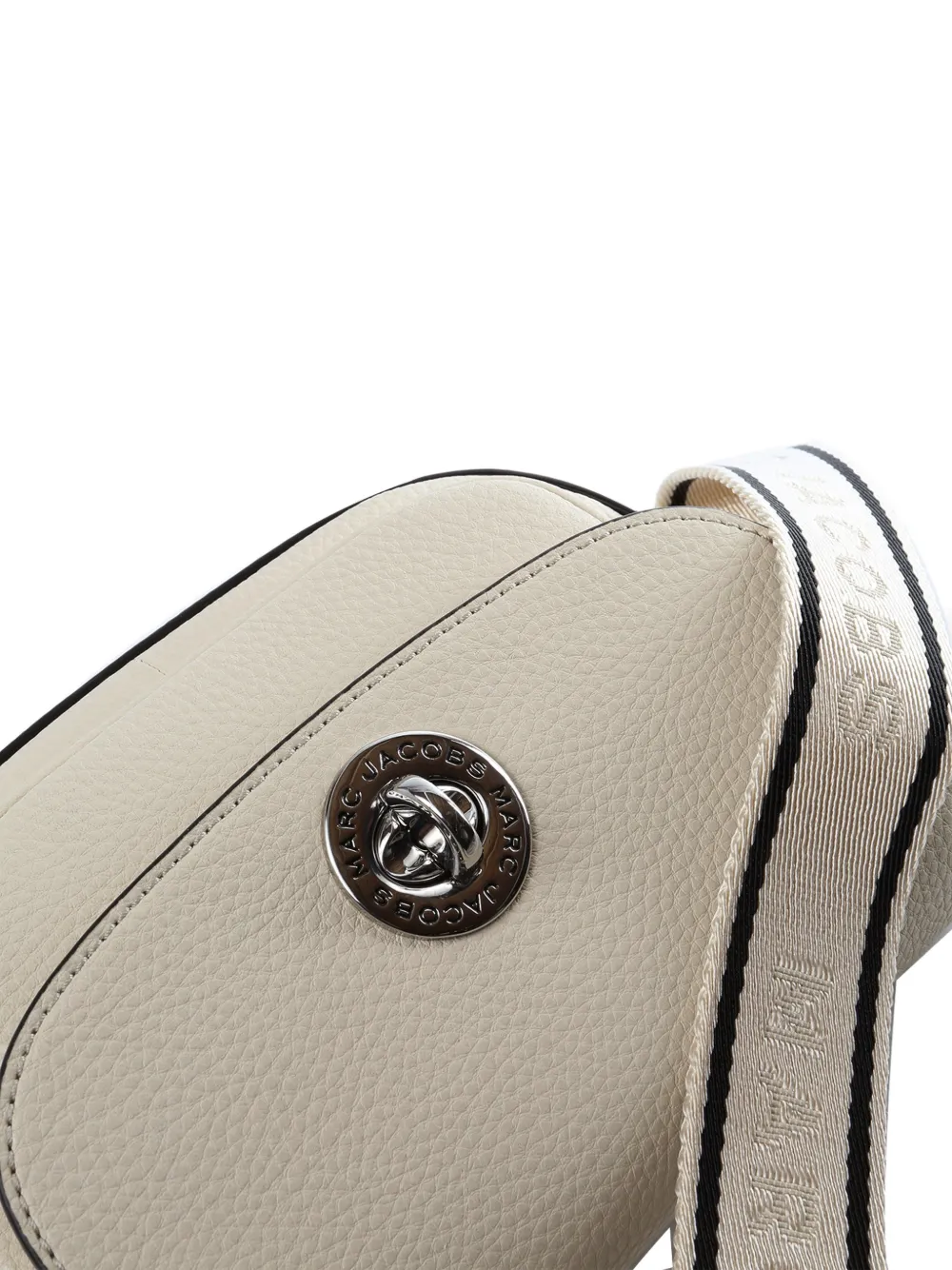  Marc Jacobs Turnlock Logo-strap Shoulder Bag - Neutrals 
