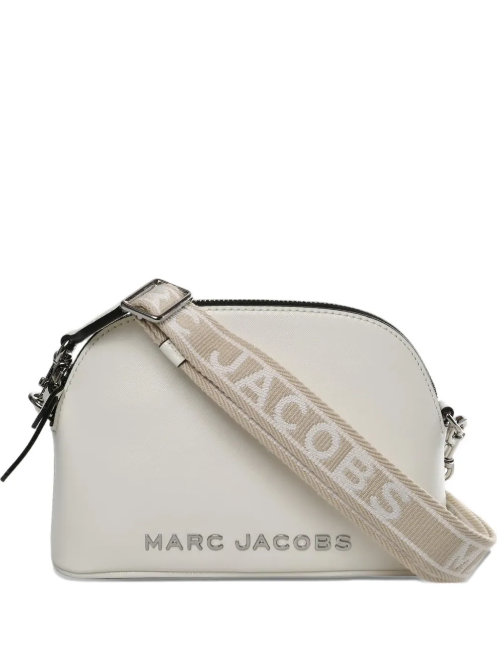 Marc Jacobs Logo-strap Shoulder Bag In White