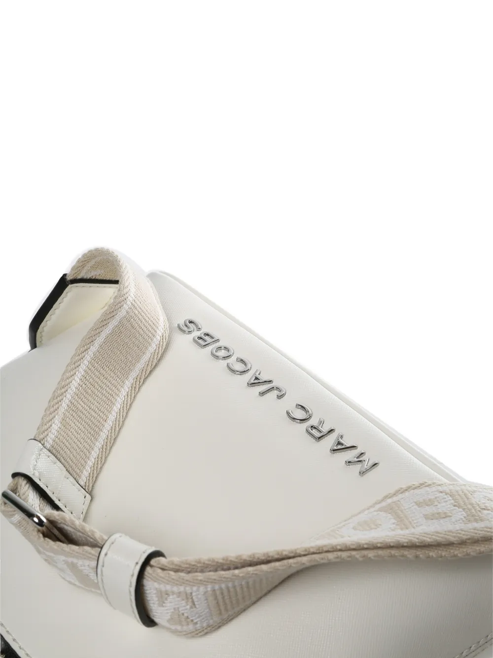 Marc Jacobs Schoudertas met logobandje Wit