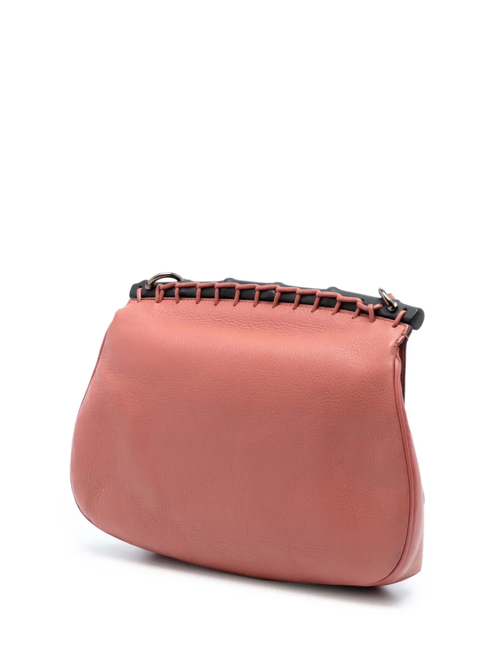 2016-2025 Medium Leather Bamboo Nouveau Fringe Crossbody Bag