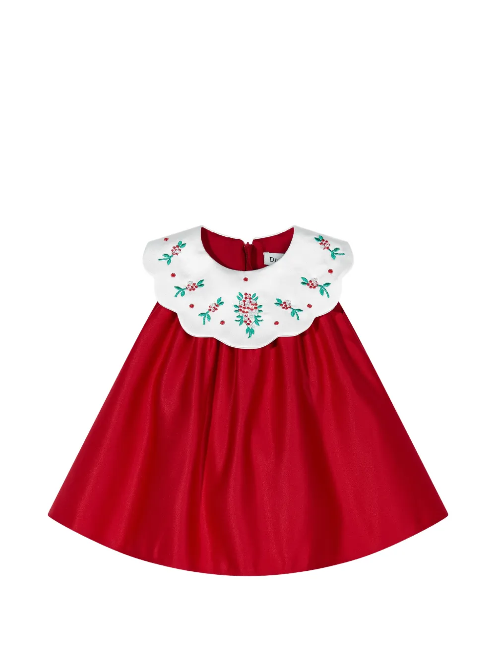  Dress & Fleur Conjunto De Vestido Bordado - Rojo 