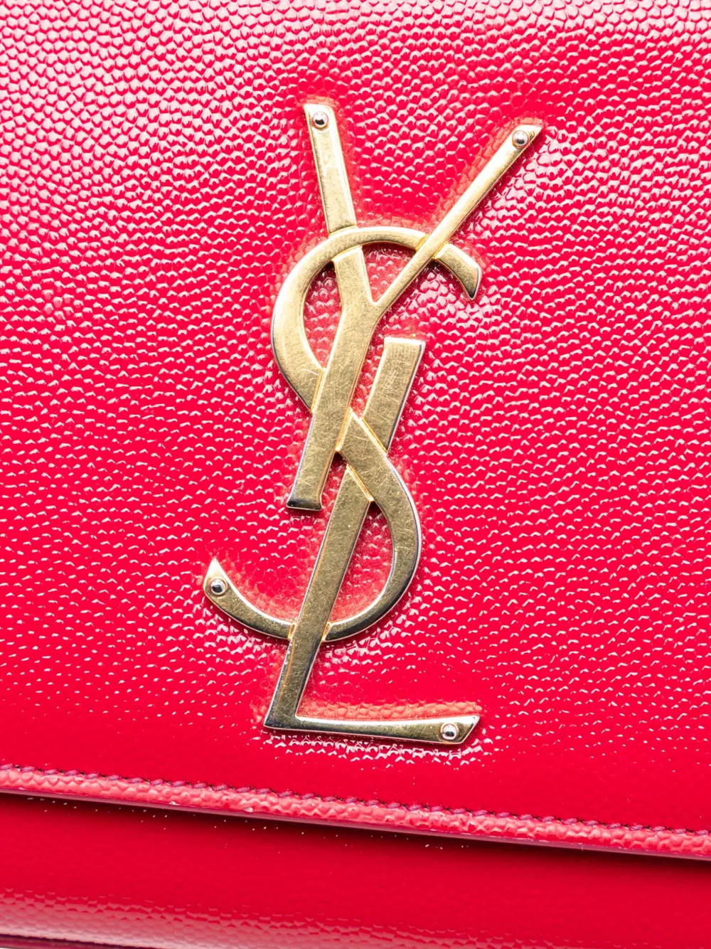 2013 Grain De Poudre Monogram Cassandre Clutch Bag