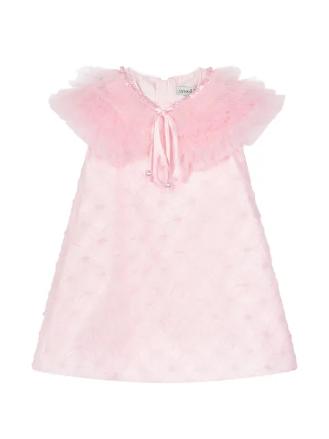 Dress & Fleur ruffled-trim dress