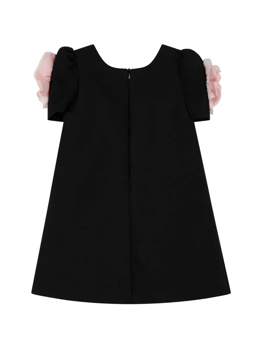 Dress & Fleur Jurk set met roosapplicatie Zwart
