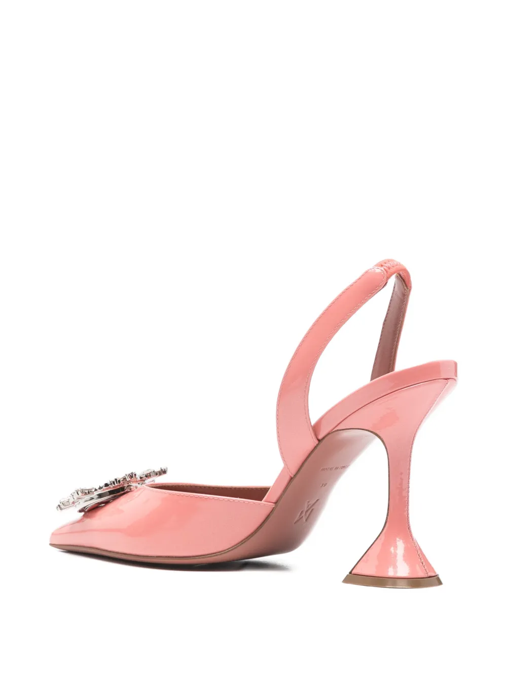 Amina Muaddi Begum slingback pumps Roze