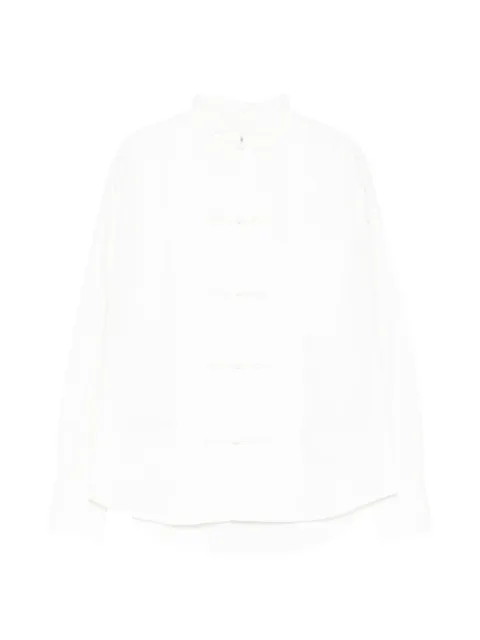 SAMUEL GUÌ YANG mandarin button shirt