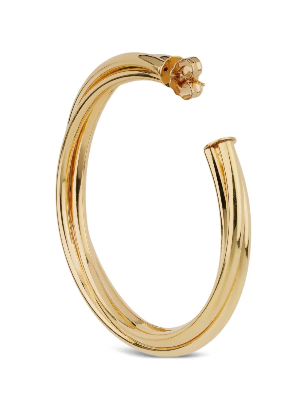 Gas Bijoux Atik twisted hoop earrings - Oro
