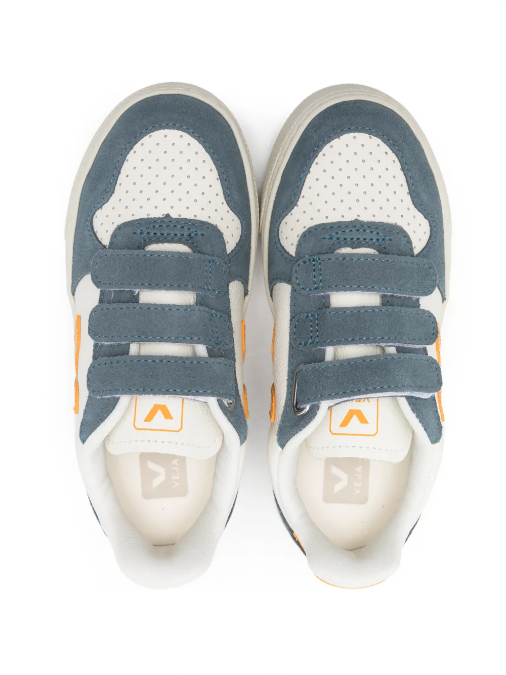 VEJA Kids V-10 sneakers met klittenband Wit