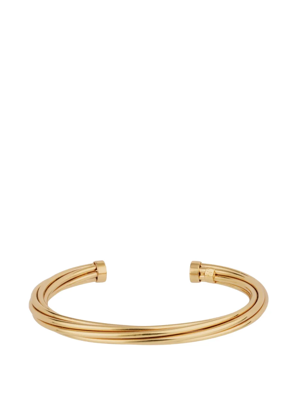 Gas Bijoux Atik twisted brass bracelet - Oro