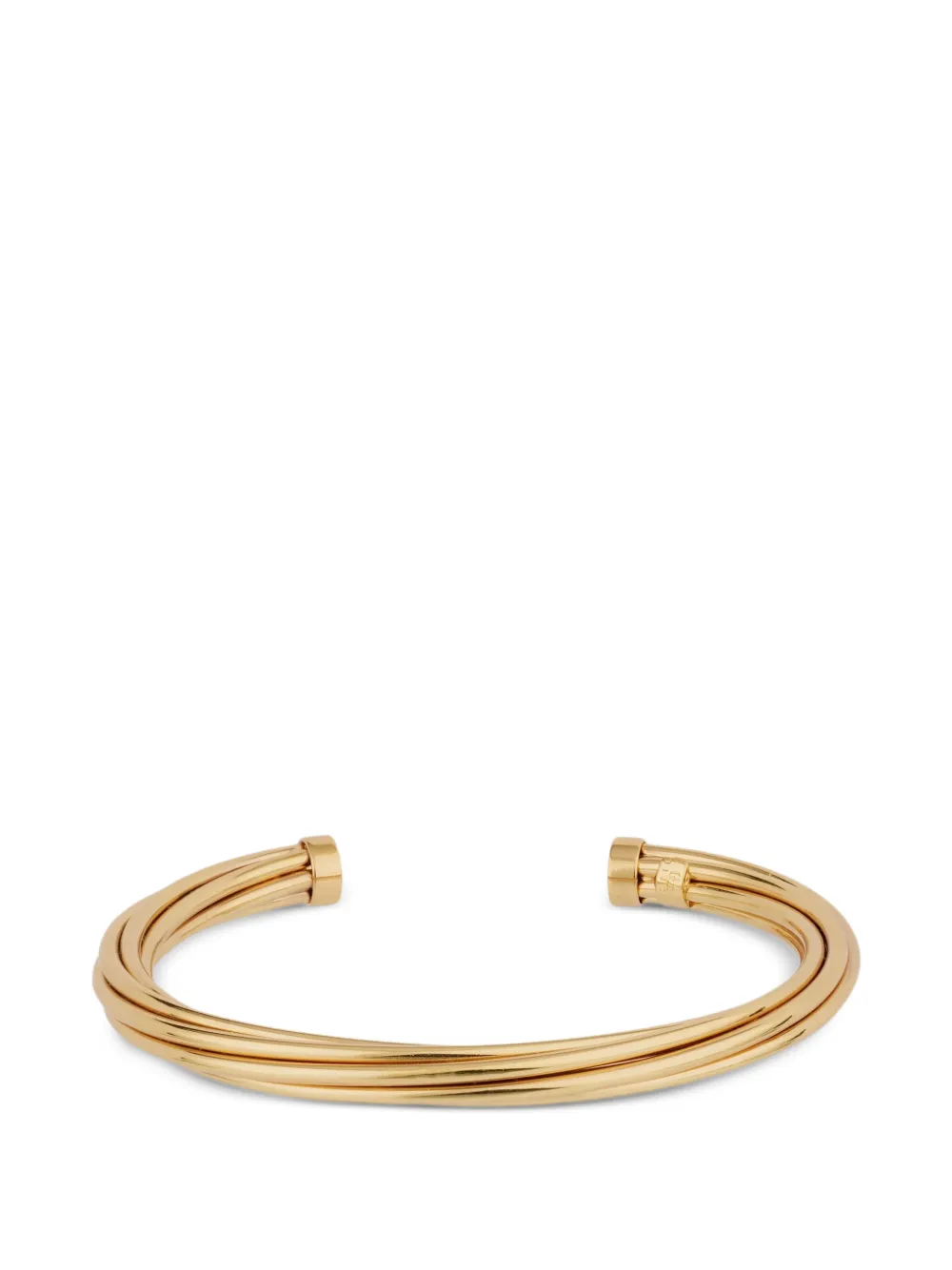 Gas Bijoux Atik twisted brass bracelet - Oro