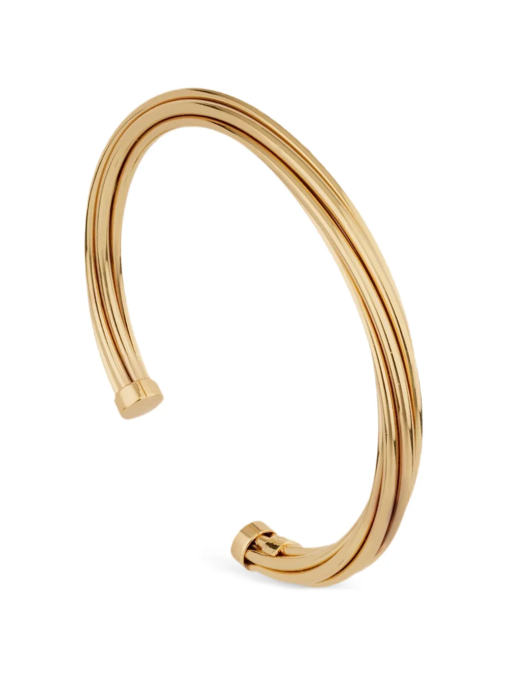  Gas Bijoux Atik Twisted Brass Bracelet - Gold 