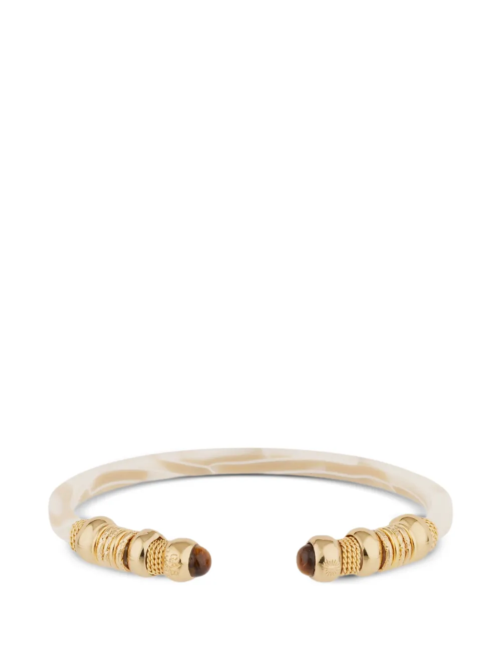 Gas Bijoux Sari beaded detail bracelet - Toni neutri