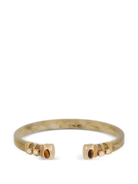 Gas Bijoux Sarina stone detail cuff bracelet