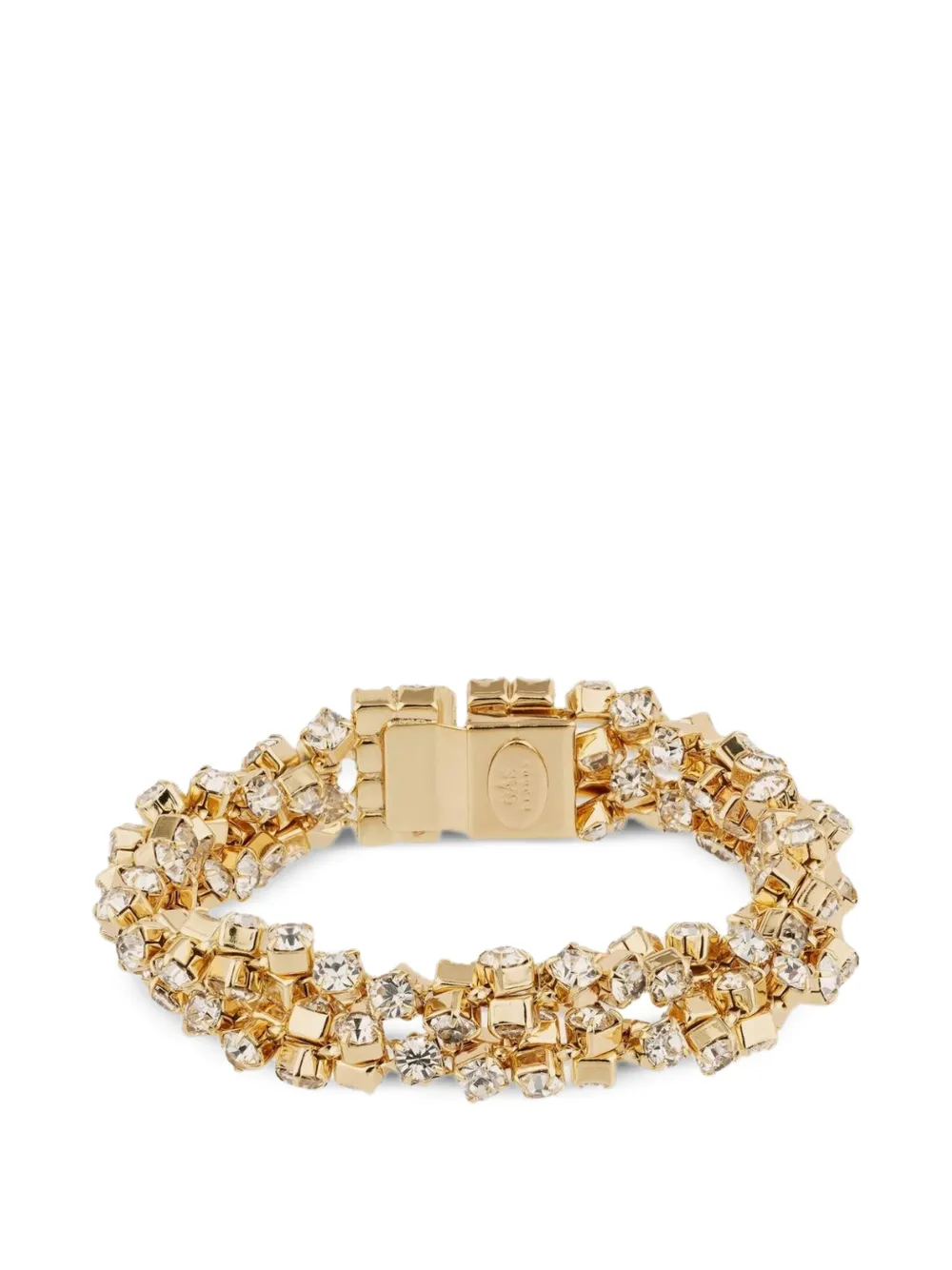 Gas Bijoux Trevise studded metal bracelet - Oro