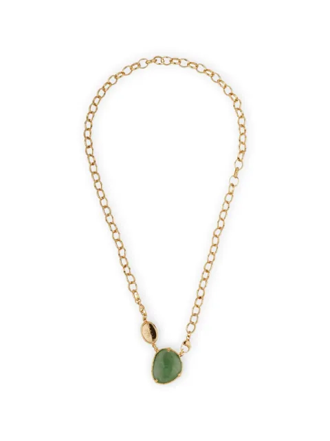 Gas Bijoux Billy stone chain necklace