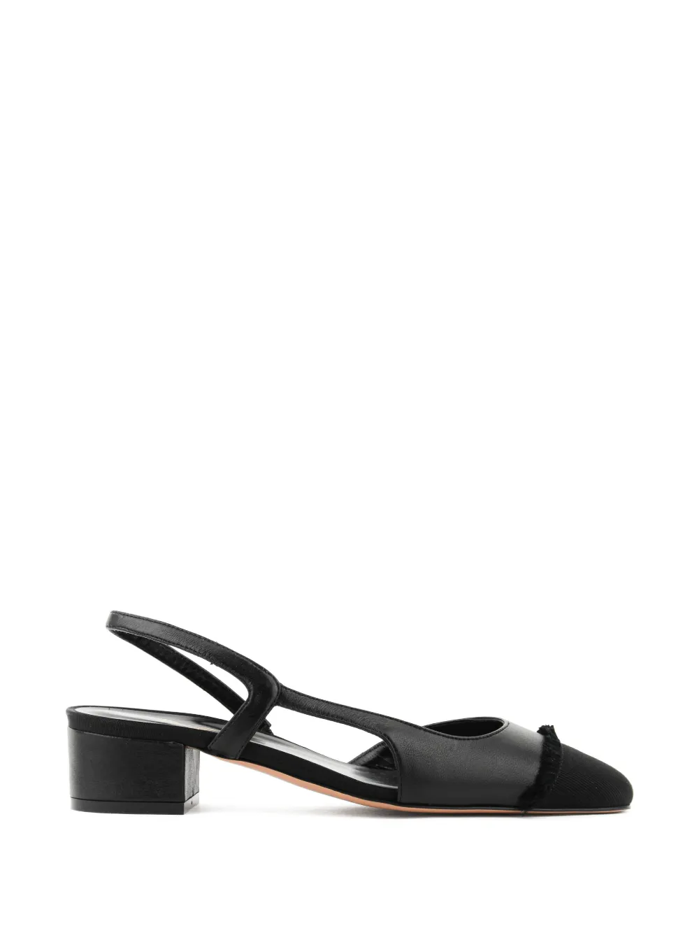 Paul Warmer Loulou slingback pumps - Nero