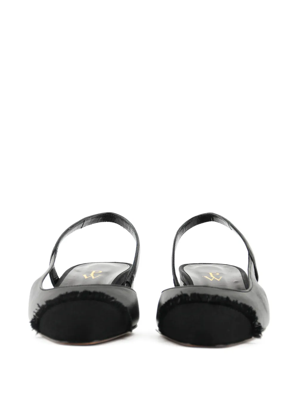 Paul Warmer Loulou slingback pumps Zwart