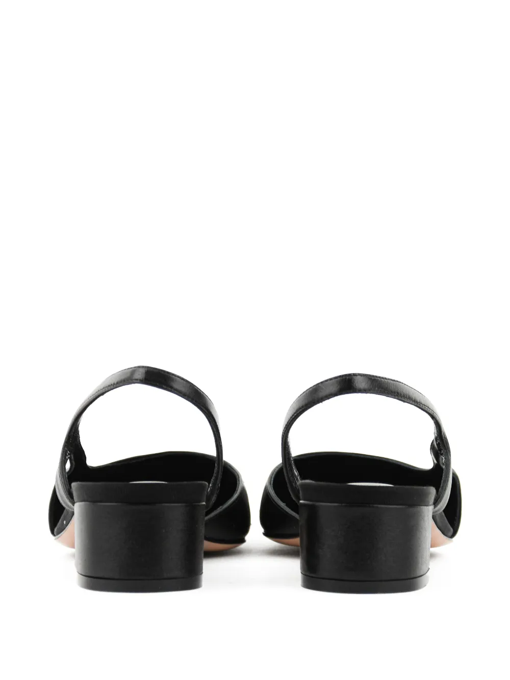 Paul Warmer Loulou slingback pumps Zwart