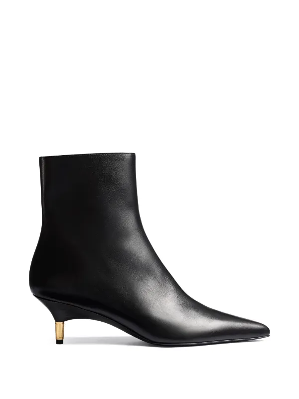 Khaite Bella Ankle Boots in Black