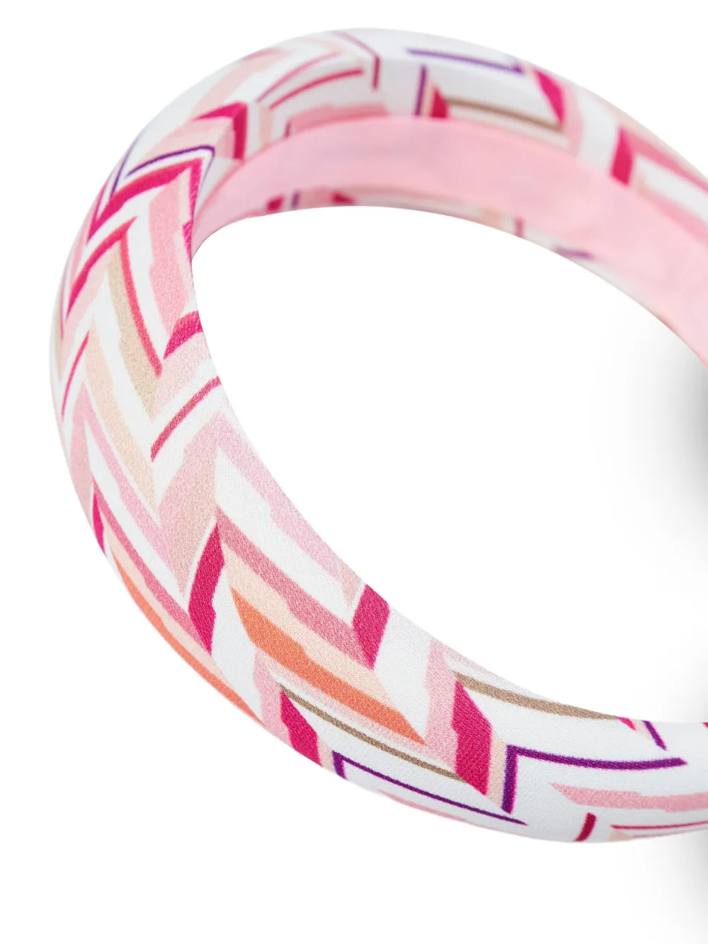  Missoni Kids Zigzag-pattern Headband - White 