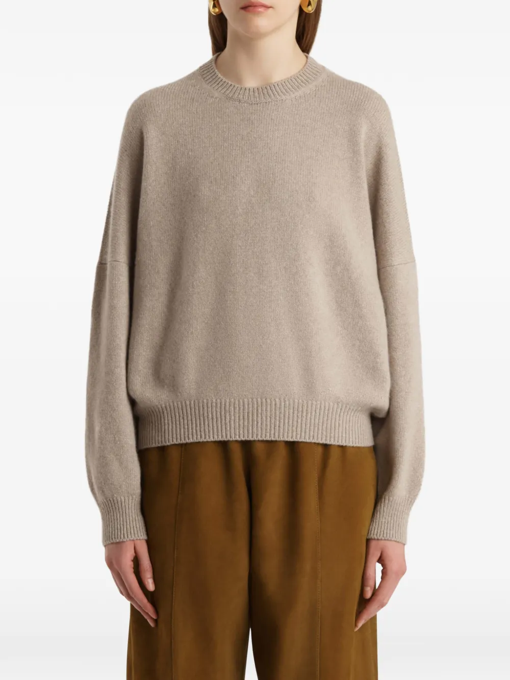  Khaite Margaux Sweater - Neutrals 