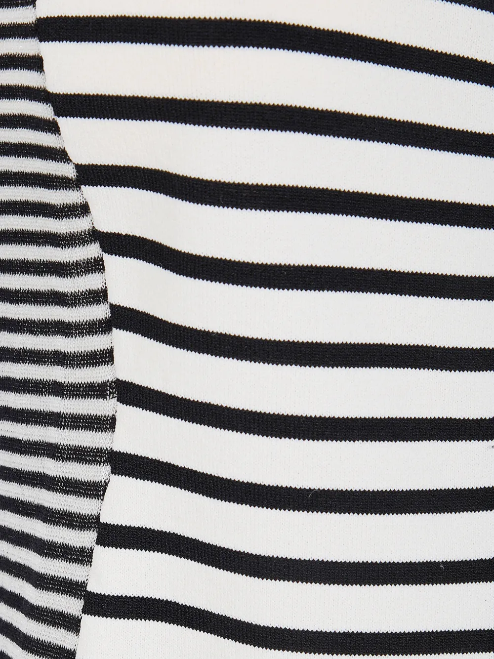 Button Striped Cardigan