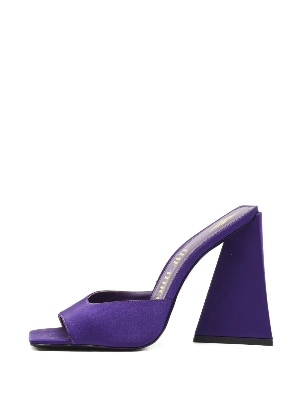The Attico Devon square-heel sandals - Viola