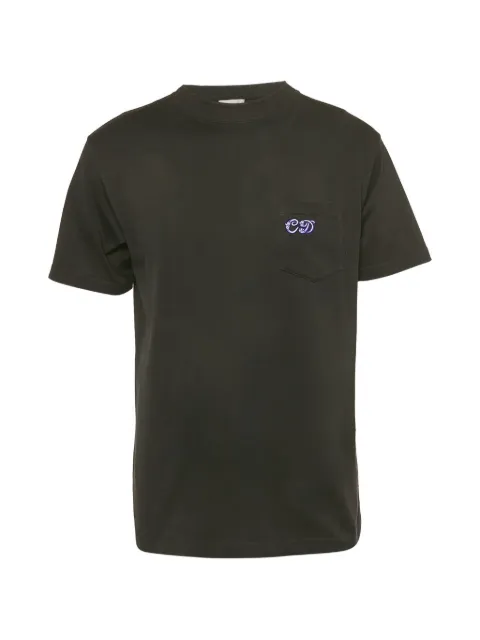 Christian Dior Pre-Owned embroidered pocket T-shirt