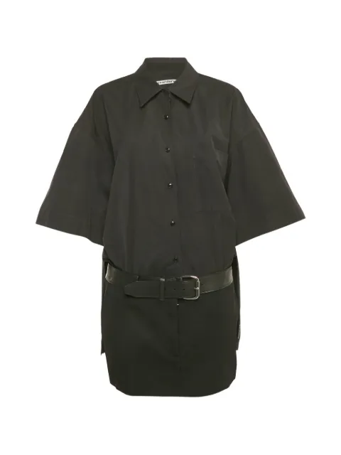 Alexander Wang short-sleeved belted shirtdress