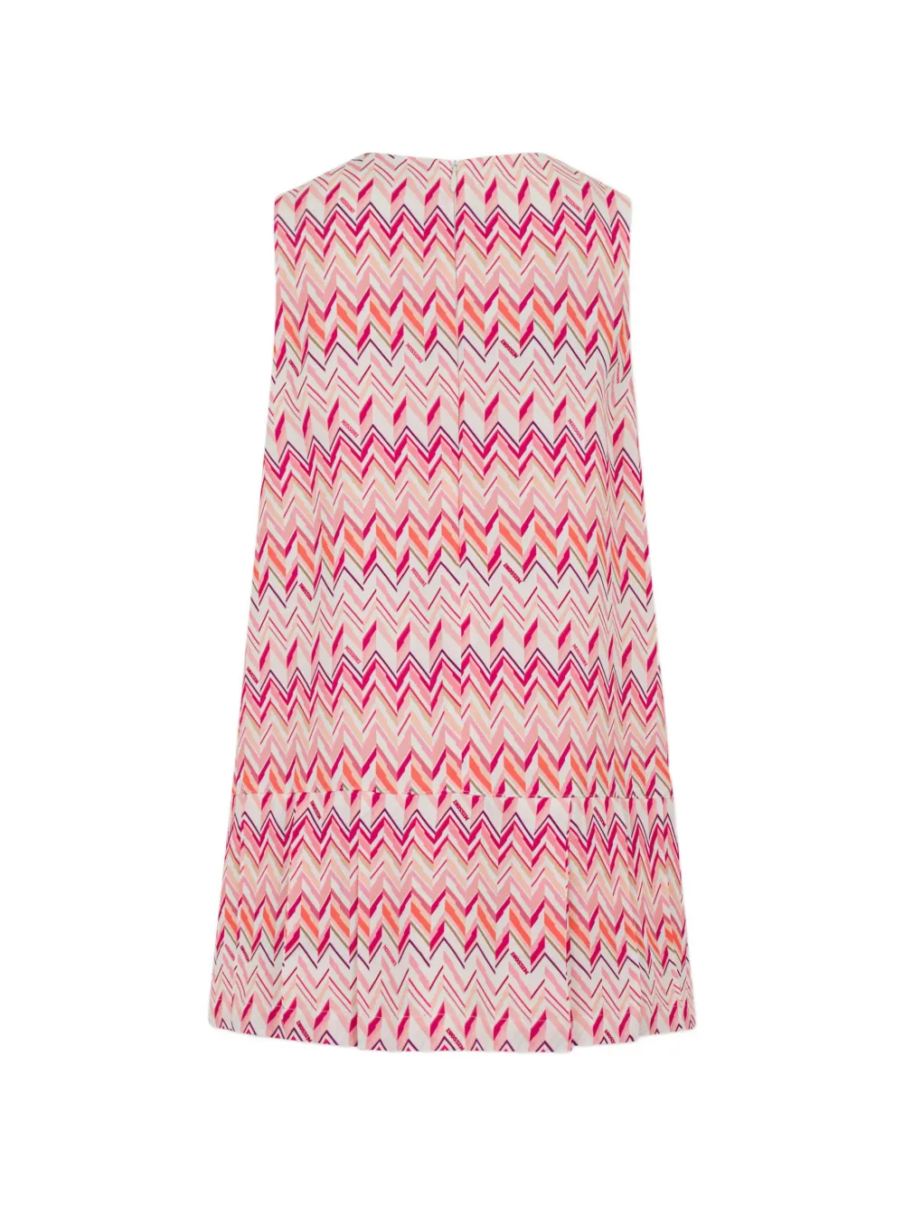Zigzag Pleated Dress