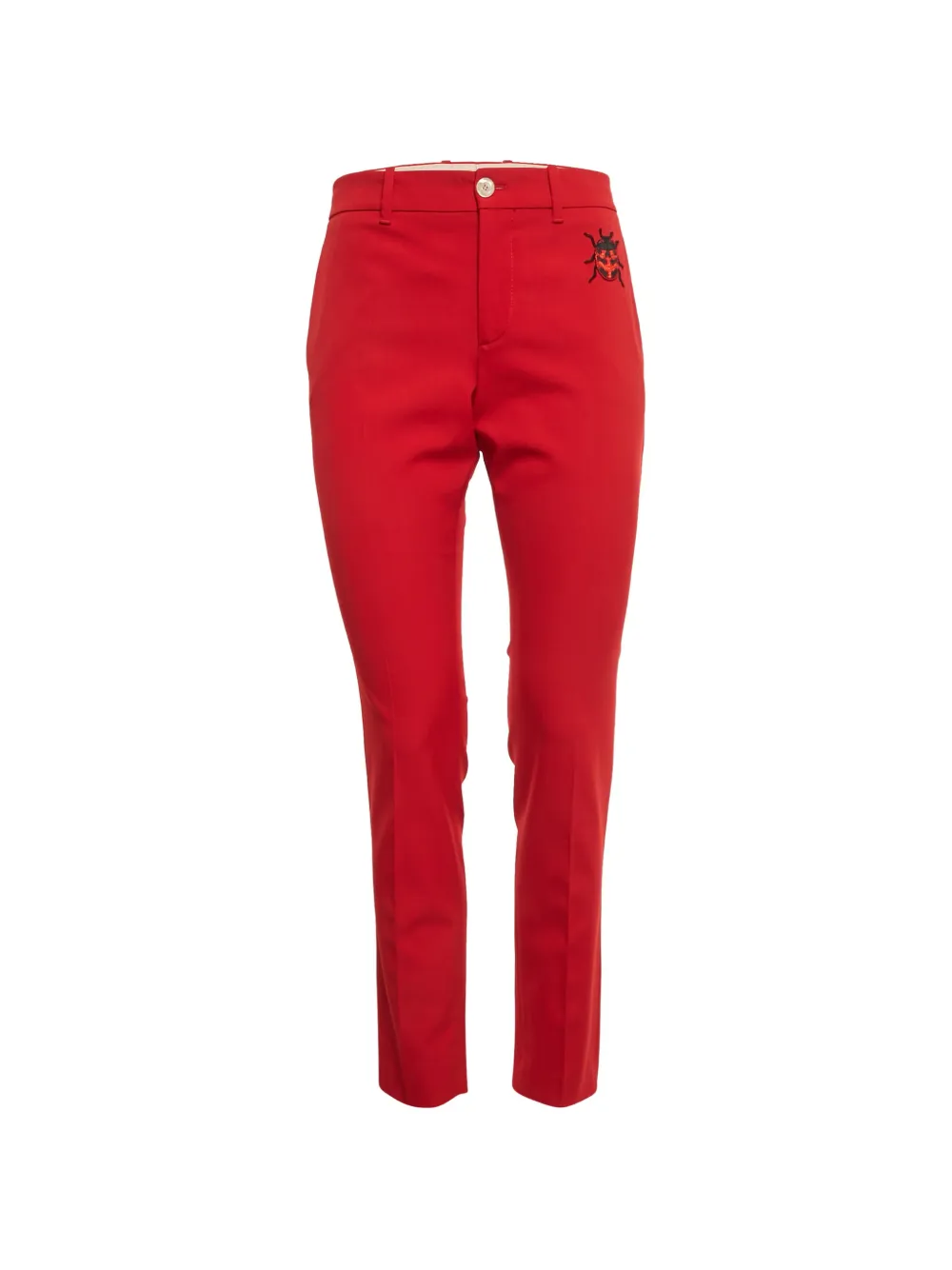 Gucci Pre-Owned Pantaloni dritti - Rosso