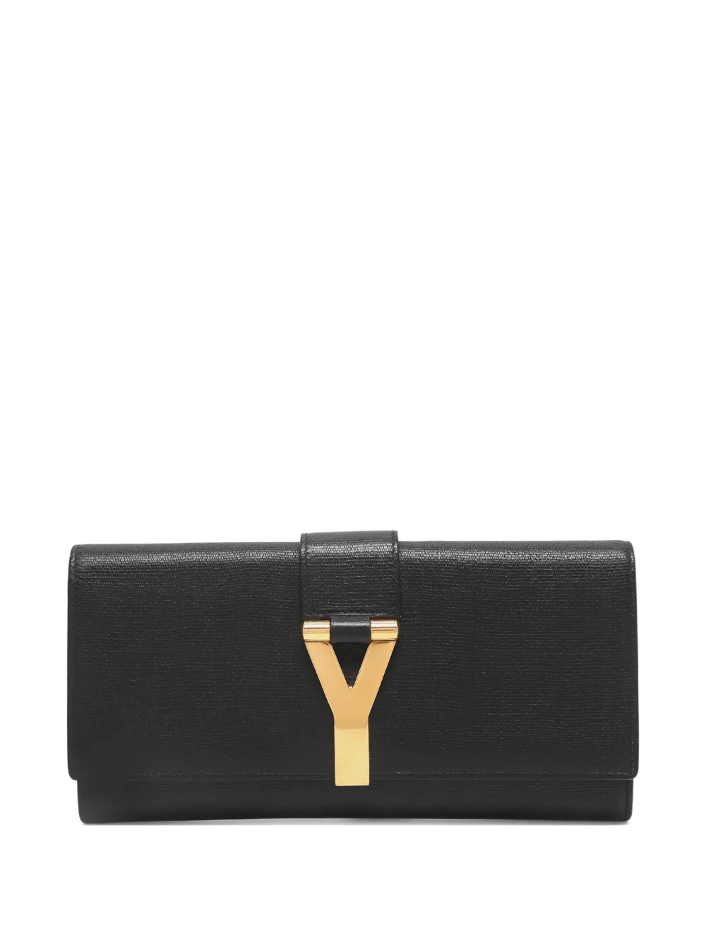 Saint Laurent Pre-Owned Y Line clutch bag - Nero