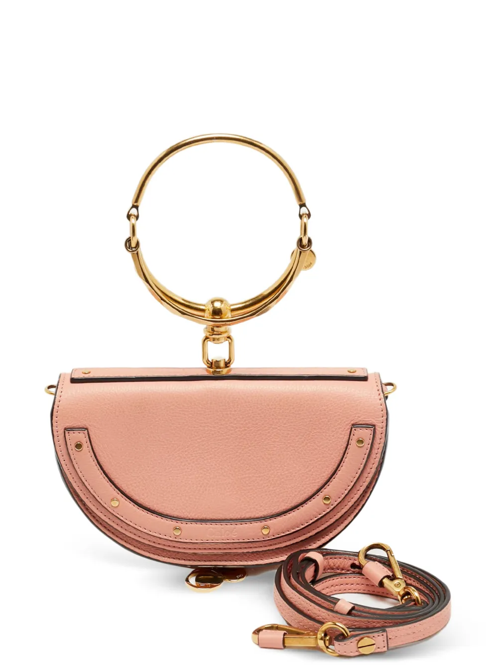 Chloé Pre-Owned mini Nile crossbody bag - Rosa