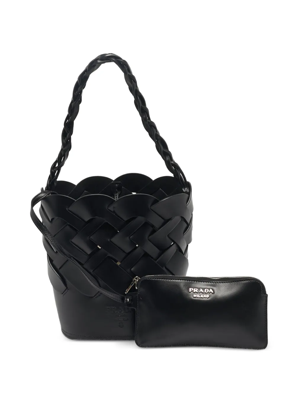 Prada Pre-Owned Tress bucket bag - Nero