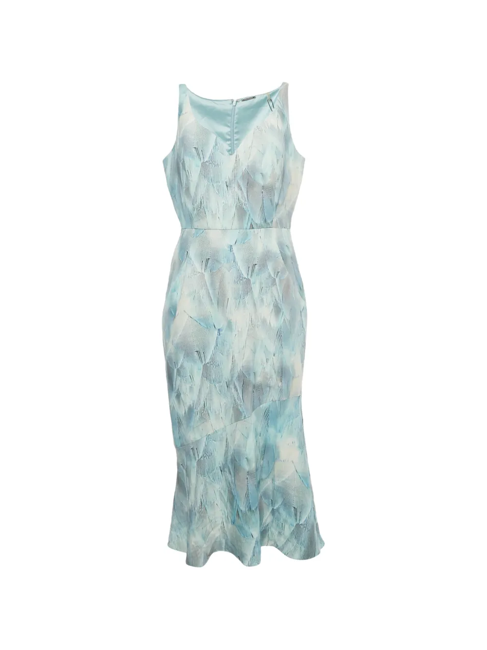 Elie Tahari sleeveless midi dress - Blu