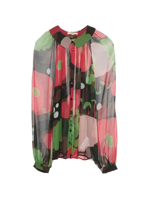 Kenzo Pre-Owned silk printed blouse