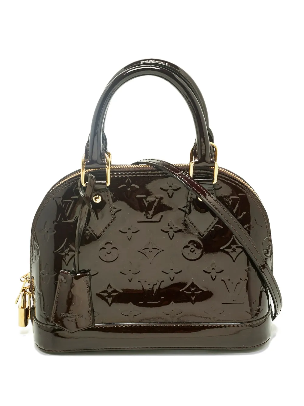 Louis Vuitton Pre-Owned 202 Alma Monogram Vernis tote bag - Marrone