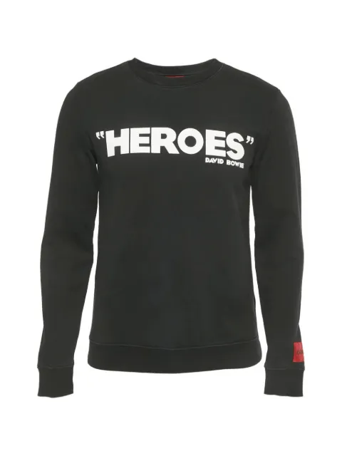 BOSS GREEN HUGO BOSS Heroes motif sweatshirt