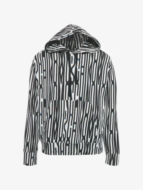 Moschino Pre-Owned logo-print hoodie