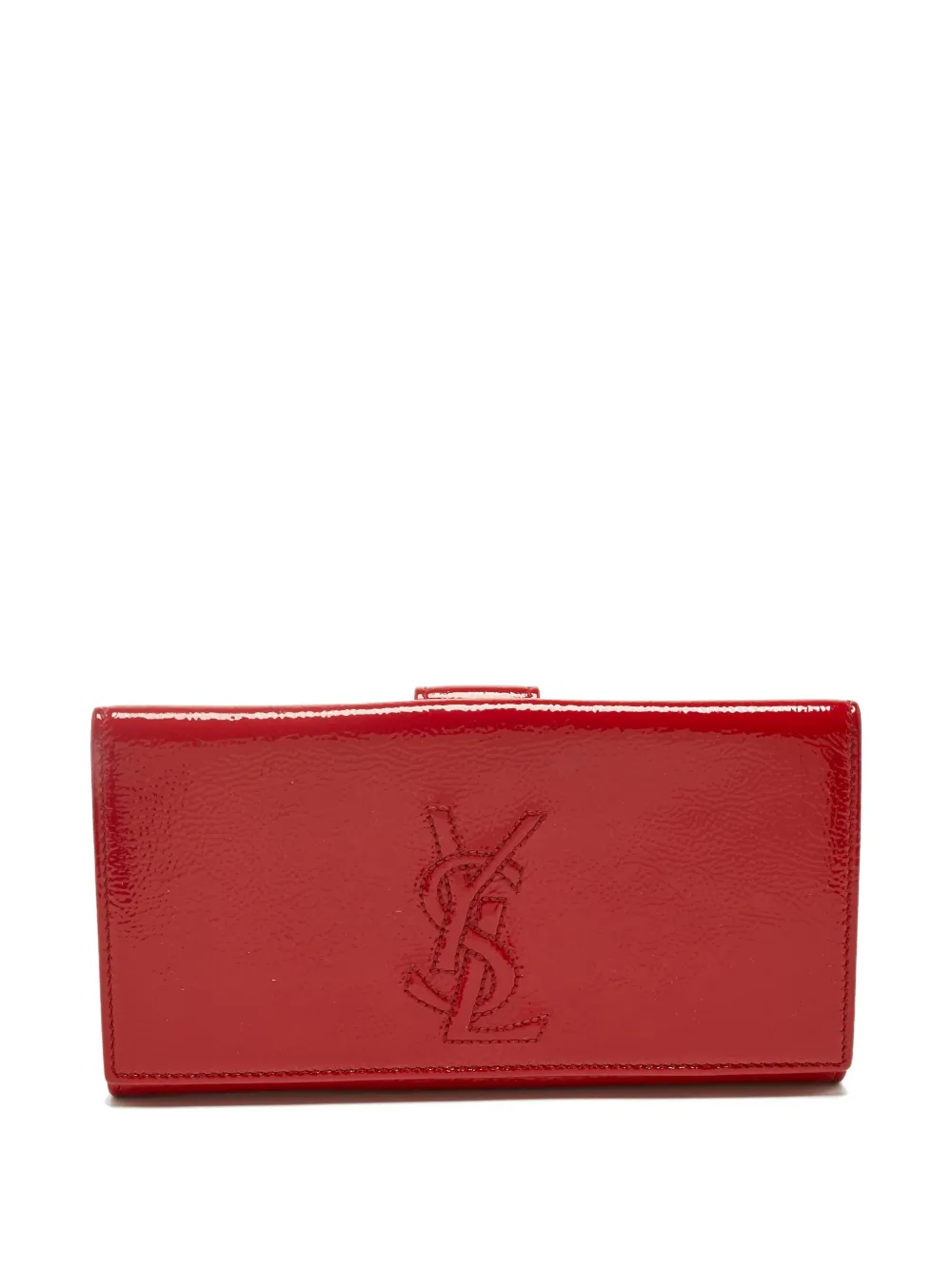 Saint Laurent Pre-Owned Belle De Jour logo wallet - Rosso