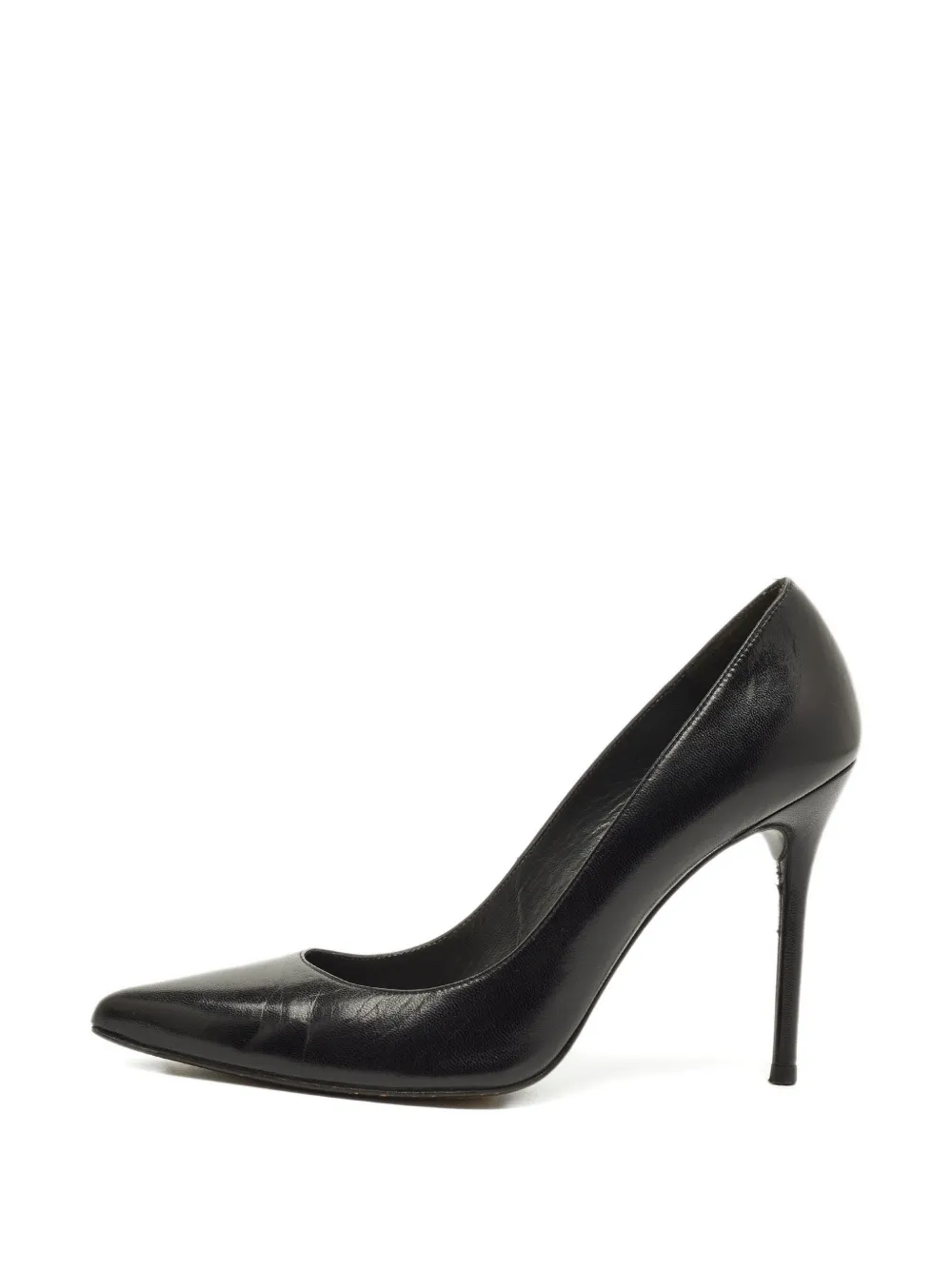 Stuart Weitzman pointed leather pumps - Schwarz