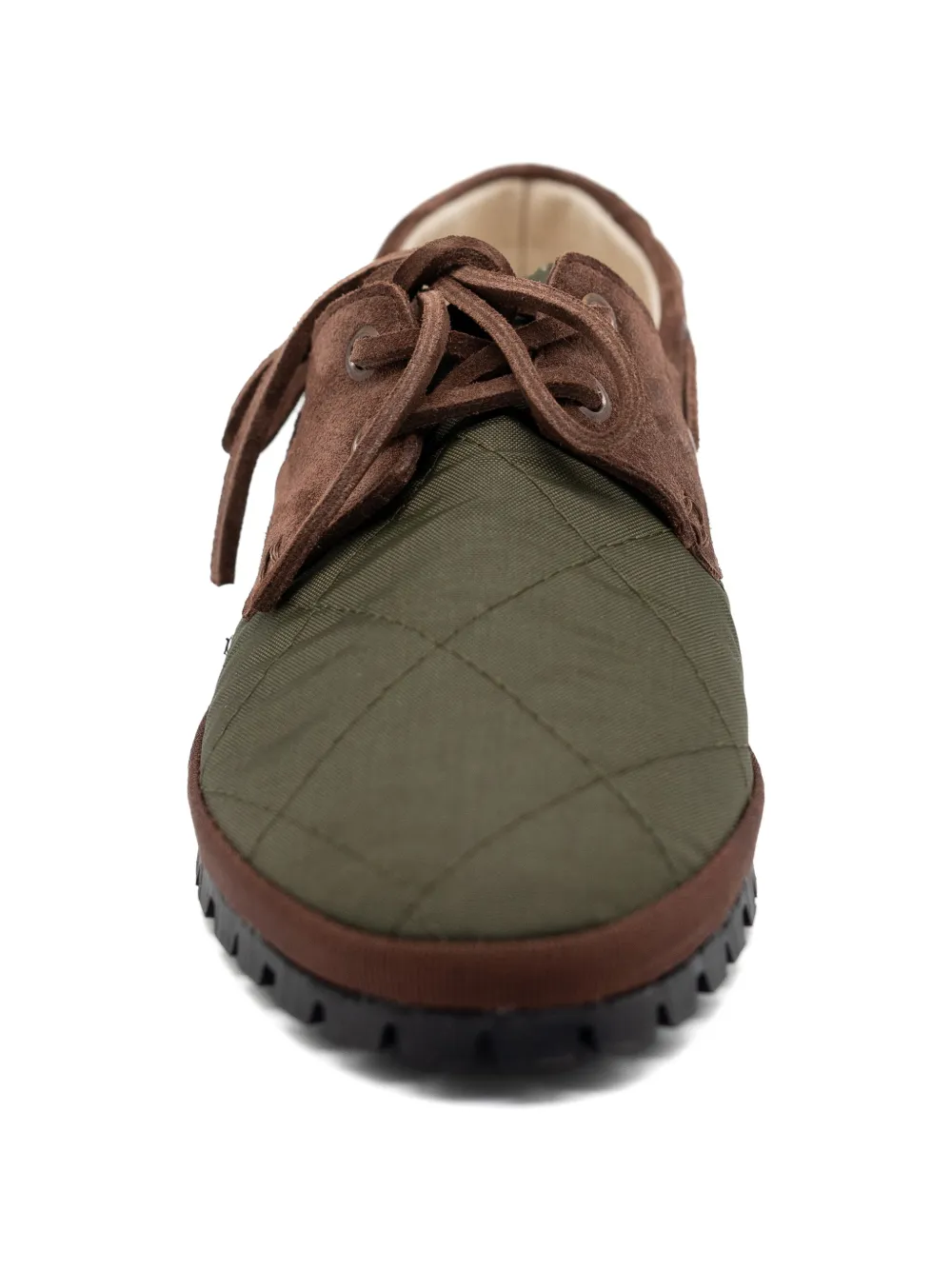 Gondolina Laguna gewatteerde bootschoenen Groen