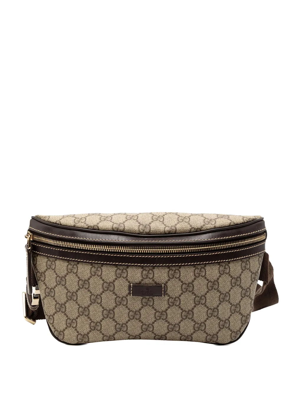 Gucci Pre-Owned 2000-2015 GG Supreme belt bag - Marrone