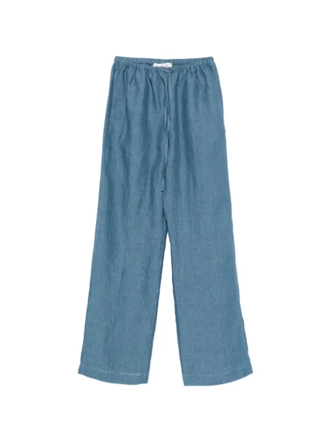 Róhe drawstring palazzo pants