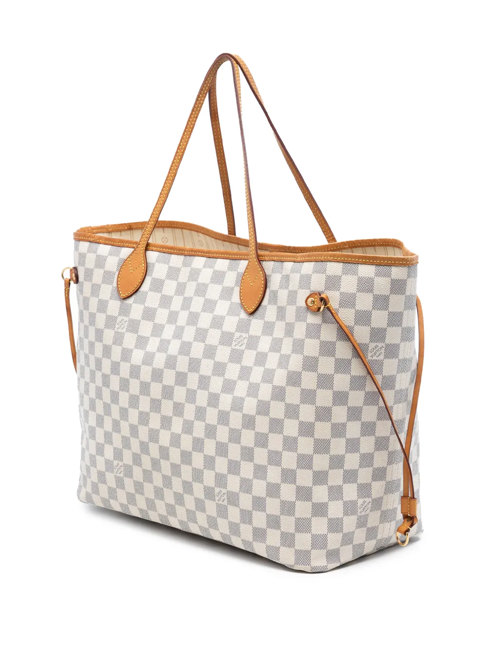 2013 Damier Azur Neverfull Gm Tote Bag